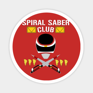 Spiral Saber Club Magnet